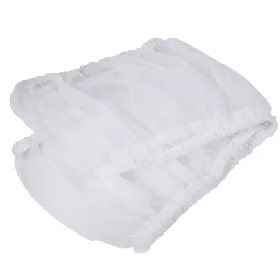 Obrázek produktu pro Velká velikost větrané nylonové klece pro ptáky Shell Seed Catcher Pet Products (bílá)