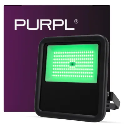 Obrázok produktu pre LED reflektor, zelená farba | 100 W | 9000 lm | IP66 | IK08