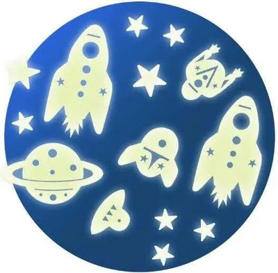 Obrázek produktu pro Fluoreskující dekor Cosmos, Djeco