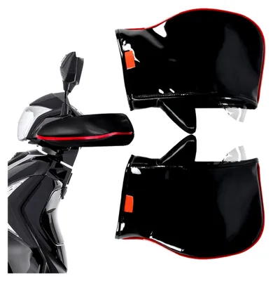 Produktbild von Winterhandschuhe für Motorräder – Zubehör für kaltes Wetter, 1 Paar beheizte Handschuhe, Lenkermuffs für verschiedene Fahrzeuge
