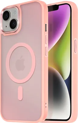 Produktbild von Avizar, MagSafe Hülle für Apple iPhone 14 Frost Color, Rosa