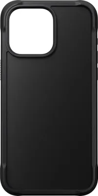 Image de Nomad Rugged Coque iPhone 15 Pro Max – Deux points d'attache pour lanière – Compatible avec MagSafe et la charge sans fil – Bumpers en TPU durable et anneau pour caméra - Noir