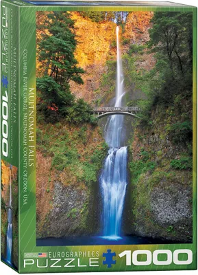 Produktbild von 1000 Teile Puzzle Multnomah Wasserfall in  Oregon USA
