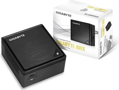 Produktbild von GIGABYTE GB-BPCE-3455, 0,69L Größe PC, Mini-PC Barebone, BGA 1296, Serial ATA III, Ethernet/LAN, Wi-Fi 5 (802.11ac)