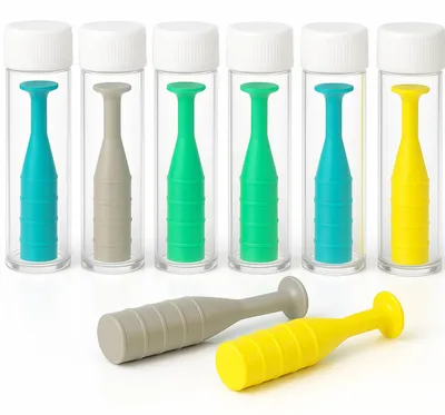 Produktbild von JB White 8er Set Kontaktlinsensauger für harte Linsen, Kontaktlinsen Pömpel für Ortho-K und formstabile Jahreslinsen, Kontaktlinsensaugnapf  / NUR für Hartlinsen)