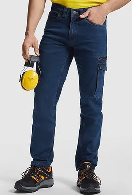 Produktbild von Roly Workwear Raptor Multipocket Jeans