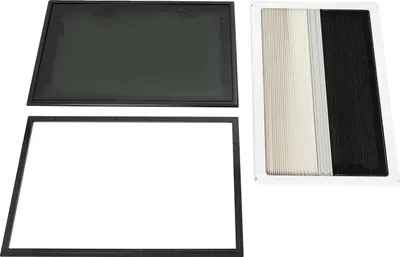 Obrázek produktu pro Výsuvná okna, sítě proti hmyzu, odolné materiály, černá barva