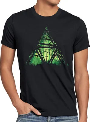 Produktbild von style3 Nature Tri force Herren T-Shirt link gamer