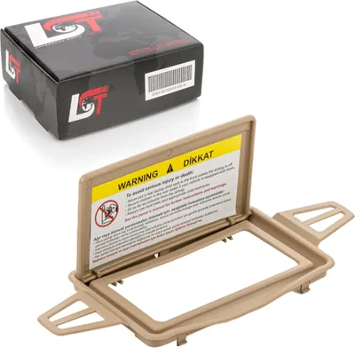 Produktbild von Sonnenblende ohne Spiegel Rahmen beige für MERCEDES E-KLASSE 210 211 CLS C219