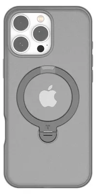 Produktbild von Torras Ostand Spin Series Hülle für iPhone 16 Pro (Titangrau)