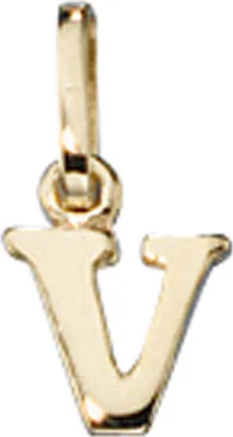 Produktbild von JOBO Anhänger Buchstabe V 333 Gold Gelbgold