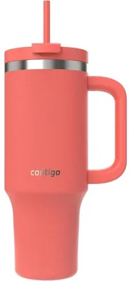 Image de ContiGo! 2217787 ContiGo! Thermalock Tumbler Trinkhalmbecher 1.2L corail