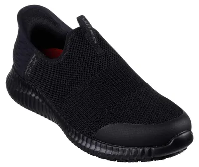 Zdjęcie produktu dla Skechers Damskie CESSNOCK GWYNEDD Slip-Ins Obuwie robocze 108127EC BLK Czarne, rozmiar buta: 38,5 EU