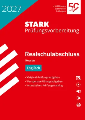 Produktbild von STARK Englisch - Realschulabschluss 2027 Hessen - Prüfungsvorbereitung