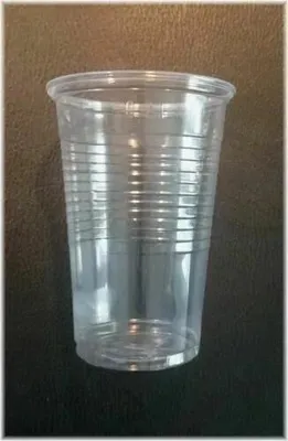Zdjęcie produktu dla Plastikowe kubki 200 ml przezroczyste 100% recyklingu (100 szt.)