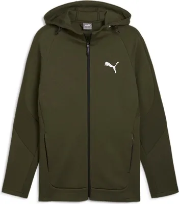 Produktbild von PUMA EVOSTRIPE Full-Zip Hoodie DK DARK OLIVE DARK OLIVE XXL