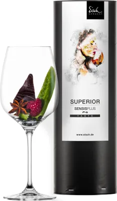 Produktbild von Eisch Rotweinglas Superior Sensis plus, Weinglas, Kristallglas, 600 ml, 25002020