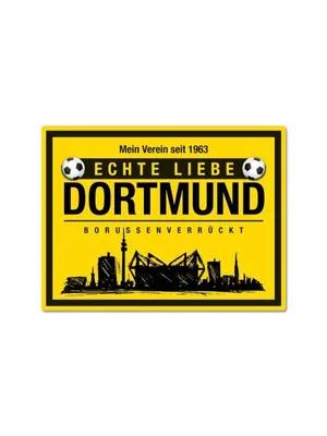 Produktbild von Dortmund, Magnet, Blech 8 x 10,6 cm, MN-F004