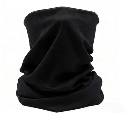 Productafbeelding van Go Go Gadget – Bandana – Rolletikraag – Halswarmer – ademend – multifunctioneel – one size – 1 stuk – zwart