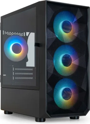 Obrázek produktu pro TooQ Seizure, Mini Tower, PC, Černá, Micro ATX, Mini-ITX, Ocel, Více