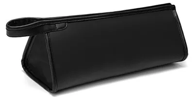 Image de Sac de rangement pour sèche-cheveux, étui de voyage pour boucleurs, protection anti-poussière et étanche, organisateur de voyage, couleur noire