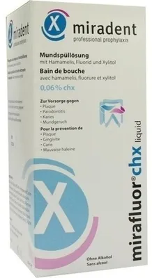Immagine prodotto di Miradent colluttorio mirafluor chx 0,06% 500 ml
