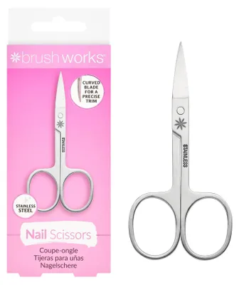 Obrázek produktu pro Brushworks, nůžky, stříbrné, 5060455140121
