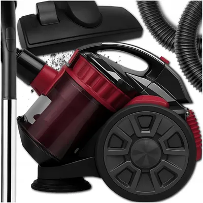 Produktbild von Beutelloser Zyklon-Staubsauger, 900 W, Hepa-Filter, 2-Liter-Behälter, Für Familien