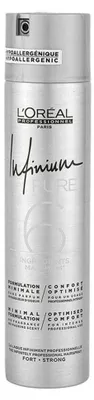 Produktbild von L'Oréal Professionnel Infinium Pure Hairspray Fort Strong 300 ml
