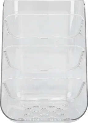 Obrázok produktu pre Organizér na stôl, uhlový držiak na perá, kozmetiku, make-up, pre domácnosť, školu, kancelárske potreby, príslušenstvo, priehľadný