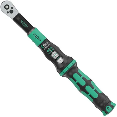 Productafbeelding van WERA Click-Torque momentsleutel, links/rechts, 1/4" x 2.5-25 Nm