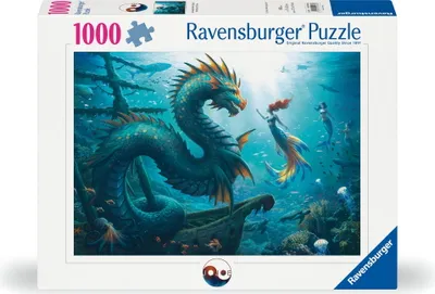 Produktbild von Verzauberte Tiefen: Drache, Meerjungfrau und Schildkröten Ravensburger 12001434
