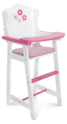 Imagen del producto de Silla alta para muñecas Bayer Chic 2000, diseño Fiori; número de modelo: 501 99