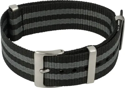 Produktbild von Durchzugsband Nylon Minott schwarz-grau 20mm 28591