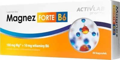 Image de Magnésium FORTE B6 haute teneur en magnésium et vitamine B6 Activlab Pharma
