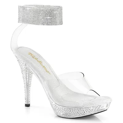 Produktbild von ELEGANT-442 Damen Sandale von Fabulicious, Transparent EU 36, US 6
