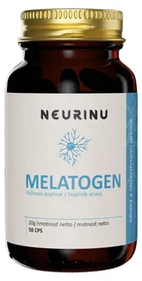 Obrázok produktu pre NEURINU Melatogen s melatonínom - 50 kapsúl
