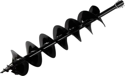 Produktbild von Erdbohrer mit Stift, Ø 150mm, L 800mm (schwarz)