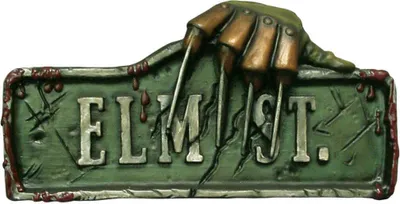 Produktbild von Nightmare on Elm Street Sign - Einheitsgröße