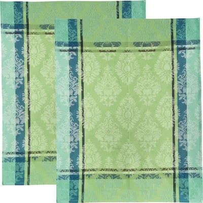 Produktbild von Erwin Müller Geschirrtuch 2er-Pack grün 50x70 cm