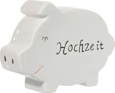 Produktbild von Sparschwein Hochzeit 15cm - Geschenk