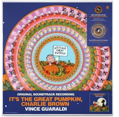 Produktbild von Vince Guaraldi - It's The Great Pumpkin, Charlie Brown (Limited Edition) (Zoetrope Coloured) (LP)