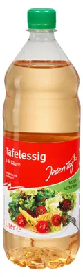 Produktbild von Tafelessig 5% naturvergoren 1000ml - 12er Vorteilspack von Jeden Tag