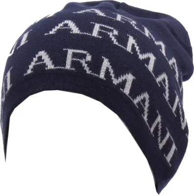 Immagine prodotto di 9638X cuffia BOY bimbo ARMANI JUNIOR blue/grey Cotone beanie hat