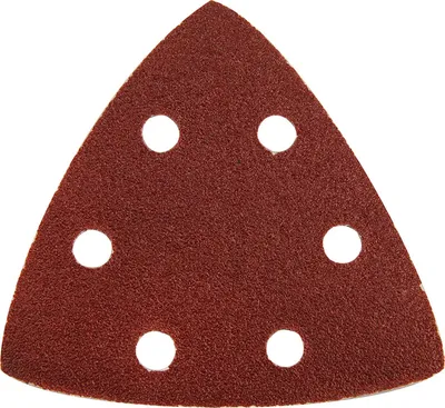Produktbild von EXTOL PREMIUM Schleifpapier Delta - Mix von Körnungen, 93mm, P40-P120, 6 Löcher