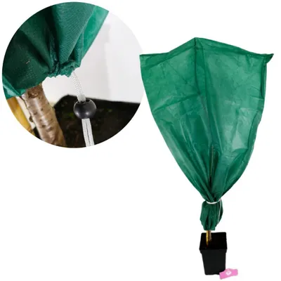 Immagine prodotto di Set di 4 coperture invernali – Protezione antigelo – Cordoncino – H 120 x Ø 80 cm