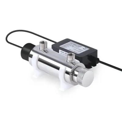 Obrázek produktu pro Bellerofonte UV dezinfekční systém pro vodu s UVC světlem 4 Watt výkon 1,5 litru za minutu pro reverzní osmózu a filtrační systémy UVC dezinfekce