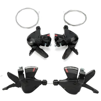 Produktbild von 1 Paar 3x8-Gang-MTB-Fahrrad-Links-Rechts-Schalthebel für Shimano Acera SL-M310