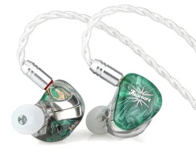 Produktbild von Orchestra Lite Performance Custom 8BA In-Ear-Monitor (IEM), handgefertigte Schallwand für audiophile Studio-Musiker (Grün)