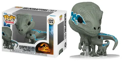 Obrázek produktu pro Figurka POP! Jurassic World 3, velociraptorové Blue a Beta